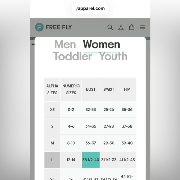 Free fly women’s large 12 14 pullover long sleeve Light Blue Quarter-Zip shirt - Picture 10 of 10